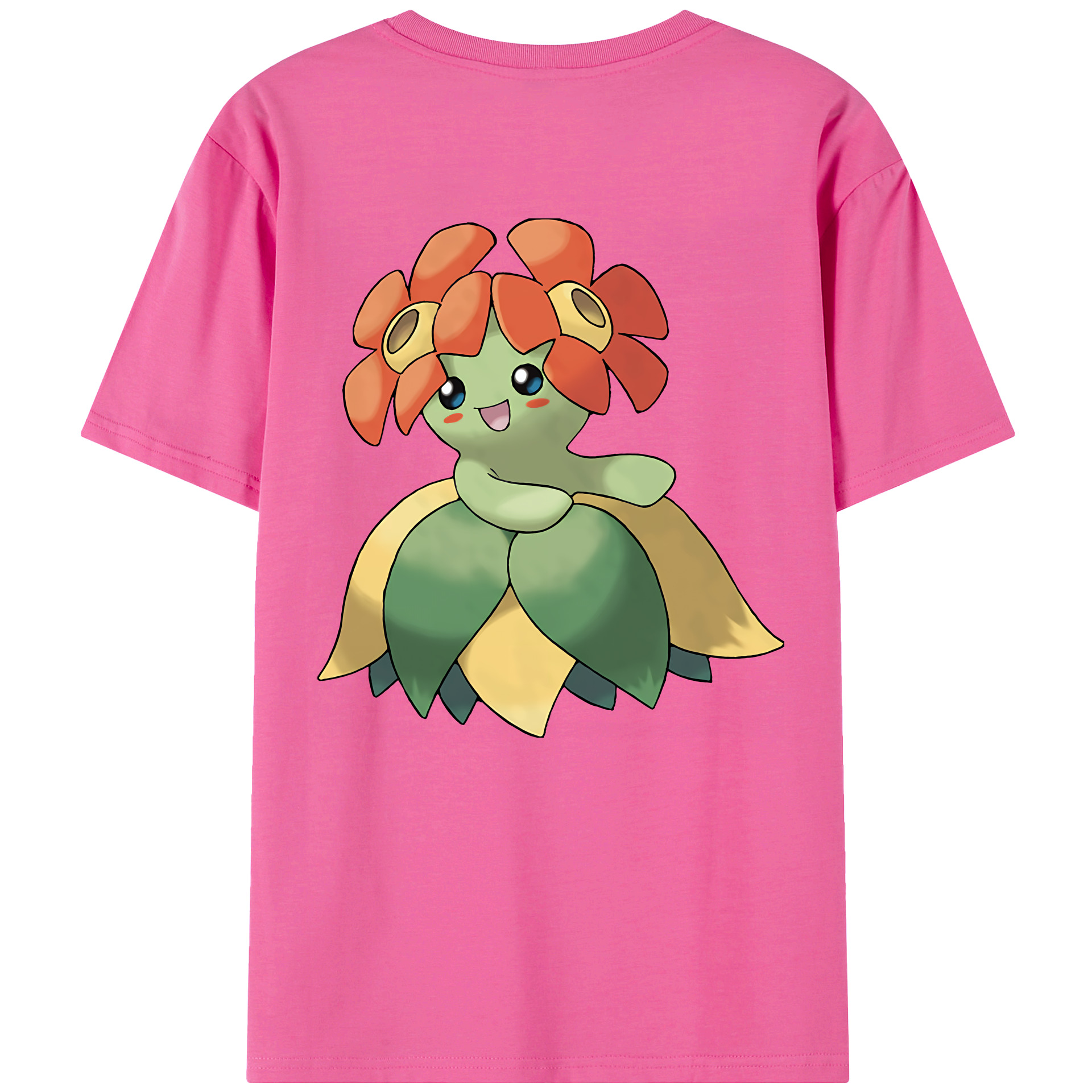 （画像用） ポケットモンスター Pokémon レディース半袖Tシャツ(バックプリント)